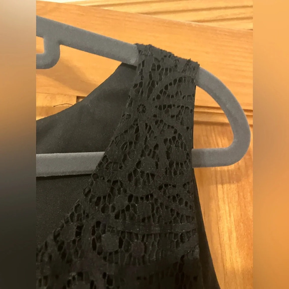 H&M Maternity Cocktail Dress Black Lace and chiffon small‎ - Picture 8 of 10